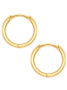 Rafaela Donata Creolen Sterling Silber in gelbgold