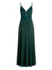 Vera Mont Abendkleid mit Lurexfaden in Dark Moss