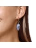 Steel_Art Creole mit Anhänger Dione goldfarben in blau