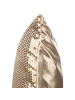 Beliani 2er-Set Dekokissen ASTER in Gold