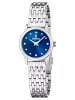 Festina Quarz Damenuhr Silberfarben/Blau