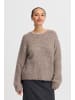b. young BYMILLER JUMPER - loose fit in Humus Melange