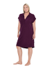 Ulla Popken Nachthemd in traubenrot