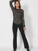 KOROSHI Pullover in schwarz