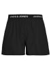 Jack & Jones Web-Boxershorts 3er Pack in Schwarz/Grau