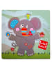 Label-Label  Steckpuzzle Elefant