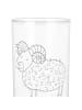 Mr. & Mrs. Panda Glas Sternzeichen Widder mit Spruch in Transparent