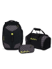Satch Schulrucksack-Set MATCH Dark Skate 3-teilig in Schwarz