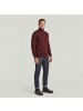 G-Star Raw Premium Core Turtle Strickpullover port red