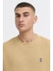 !SOLID Rundhalsshirt SDRAUL in Braun
