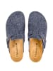 babunkers Pantoletten HOME FANTASY in blau