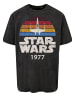 F4NT4STIC Oversize T-Shirt Star Wars X-Wing Trip 1977 T in schwarz