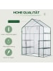 Outsunny Gewächshaus in Transparent 142L x 73B x 195H cm