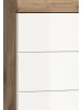 xonox.home Badkombination in Nox Oak/weiß hochglanz - (B) 60 x (H) 191 x (T) 34