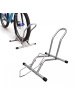 relaxdays Fahrradständer in Silber - (B)41 x (H)38 x (T)59 cm
