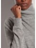 MADELEINE Feinstrickpullover mit Rollkragen in graphit / melange