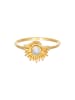 Elli Ring 925 Sterling Silber Sonne in Gold