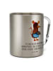 Mr. & Mrs. Panda Campingtasse Maus Kekse mit Spruch in Silber