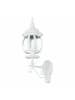Licht-Erlebnisse Außen Wandlampe EEK F (B)15.5 x (H)54 cm in Weiß