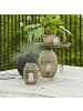 STAR Trading Outdoor Lampenschirm ,Linde' in Rattan-Optik für Bodenlaternen, natur,