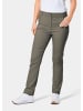 GOLDNER Kurzgröße:  Hose Louisa Bequeme Hose LOUISA COMFORT+ in schilfgrün