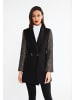 faina Damen Mantel in Schwarz
