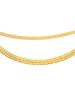 Steel_Art Schmuckset Herren mit Halskette und Armband Set Dean goldfarben in goldfarben