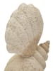 Mauro Ferretti Kunstharzskulptur in Form einer beigefarbenen Muschel, 17,2 x 10 x 30,2 cm