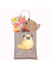 Mr. & Mrs. Panda Schultasche Mops mit Spruch in Braun Pastell