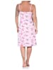 NORMANN Spaghetti Nachthemd florales Design Übergrösse 125 215 212 in rosa
