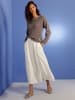 creation L Baumwollpullover in taupe