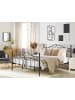 Beliani Doppelbett ANTLIA in Schwarz - (W) 188 x (H) 108 x (L) 209 cm