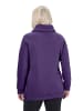 Ulla Popken Sweatshirt in tiefes violett