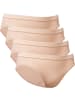 Con-ta Baumwolle, Feinripp Hüftslip 4er-Pack in haut