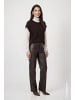 monari Strickpullunder mit Lurex in Black Coffee