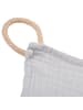 nordic coast company  Kuscheltuch Musselin Rakete Grau