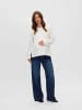 mama licious Umstandsjeans mit weitem Bein in Dark Blue Denim 1