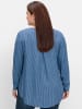 sheego Druckbluse in tiefblau-gemustert