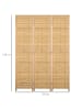 HOMCOM Paravent in Naturholz 160L x 1,8B x 170H cm