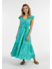 IZIA Damen Maxikleid in Türkis