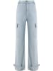 DEF Cargo-Hosen in denim iceblue