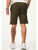 SOULSTAR Chinoshorts - mit Gummibund & Tunnelzug - Kurze Hose für Herren in Olive