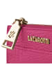 Lazarotti Bologna Leather Schlüsseletui Cardholder Leder 11,5 cm mit Air Tag Fach in hot pink