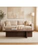 CALICOSY Couchtisch HARBOR in Nussbaum - (W)120  x (H)30  x (L)45 cm