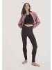 Hessnatur Bustier Fitted Highneck in schwarzbeere