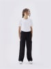 name it Cargo Stoff Hose Baggy Stretch Denim Pants NKFBELLA in Schwarz