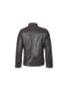 Bugatti Lederjacke Dublin in dunkelbraun