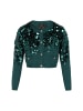 faina Women Cardigan in emerald