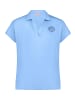 Betty Barclay Poloshirt mit Schmucksteinen in Azurine