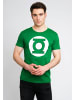 Logoshirt T-Shirt DC - Green Lantern Logo in grün